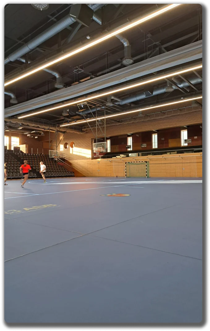 Leichtathletik Hallentraining